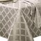Lenox Laurel Leaf Tablecloth, Platinum - 70"W x 86"L Rectangle